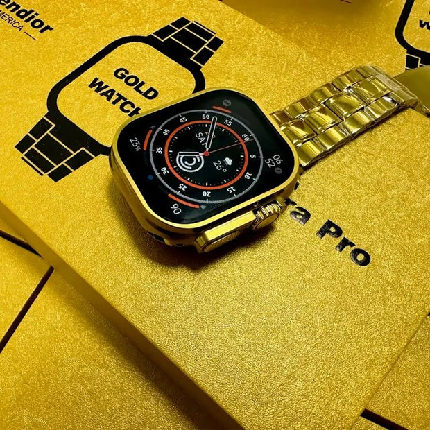 Original Fendior G9 Ultra Pro Smart Watch | Golden Edition