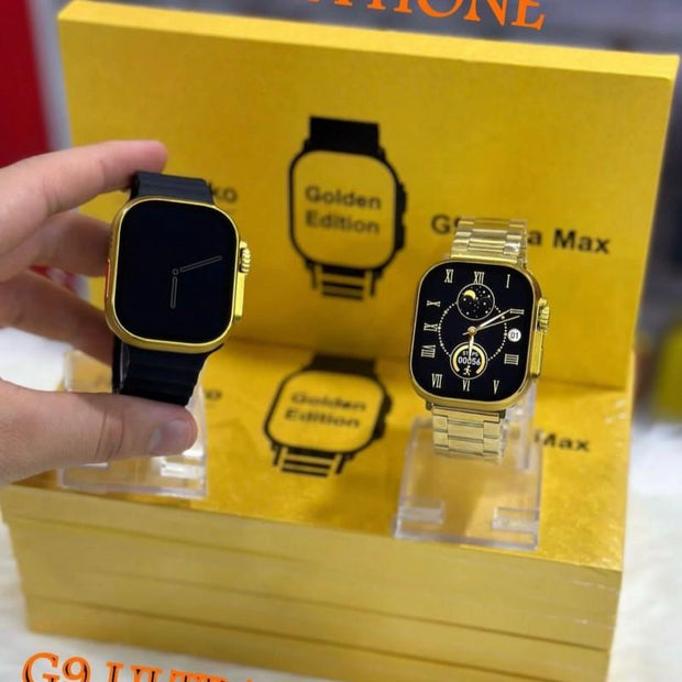 Original Fendior G9 Ultra Pro Smart Watch | Golden Edition