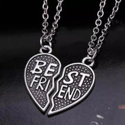 Best Friends Forever Heart Pendant Necklaces