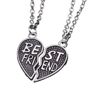 Best Friends Forever Heart Pendant Necklaces