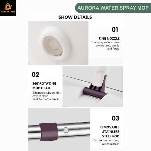 Water Spray Mop 360 rotatable