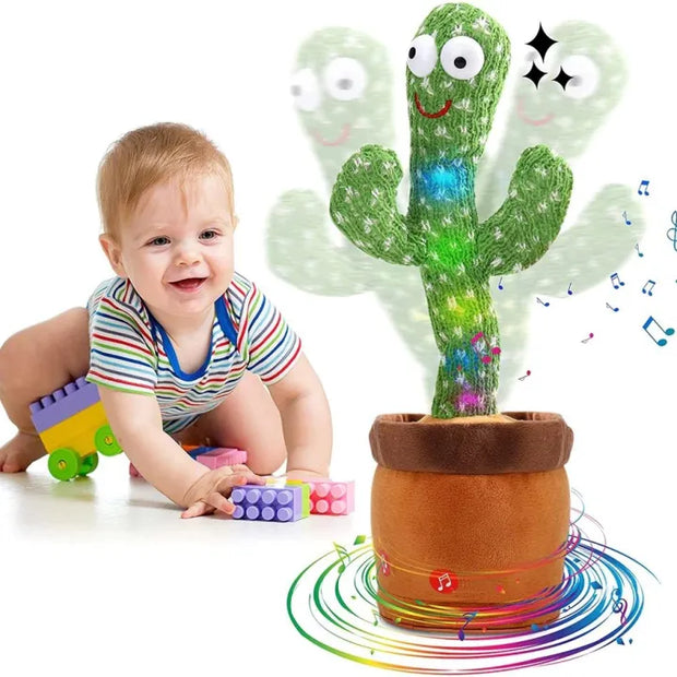 Rechargeable Dancing and Singing Cactus